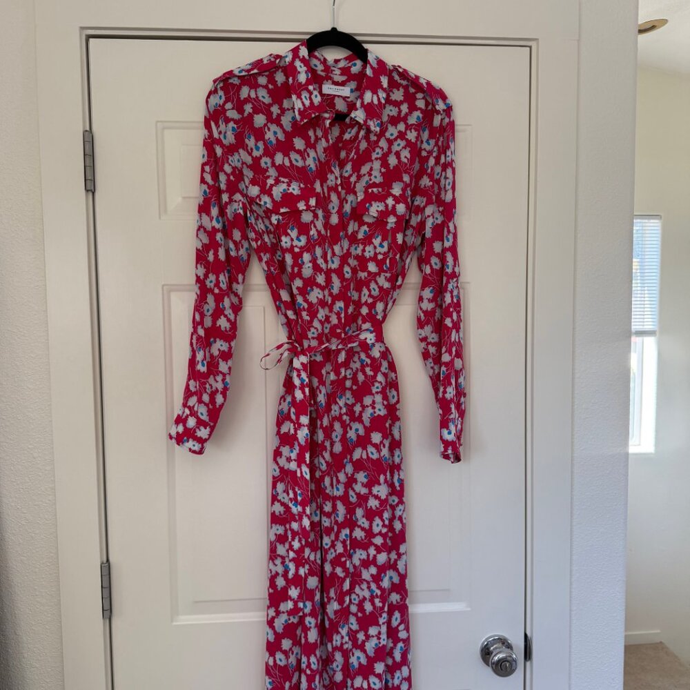 EUC Equipment Major Shirt Dress, Size M - Picture 2 of 11